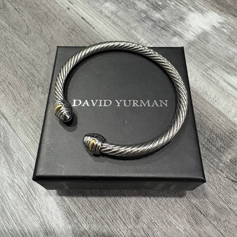 David Yurman Silver Tips Bracelet